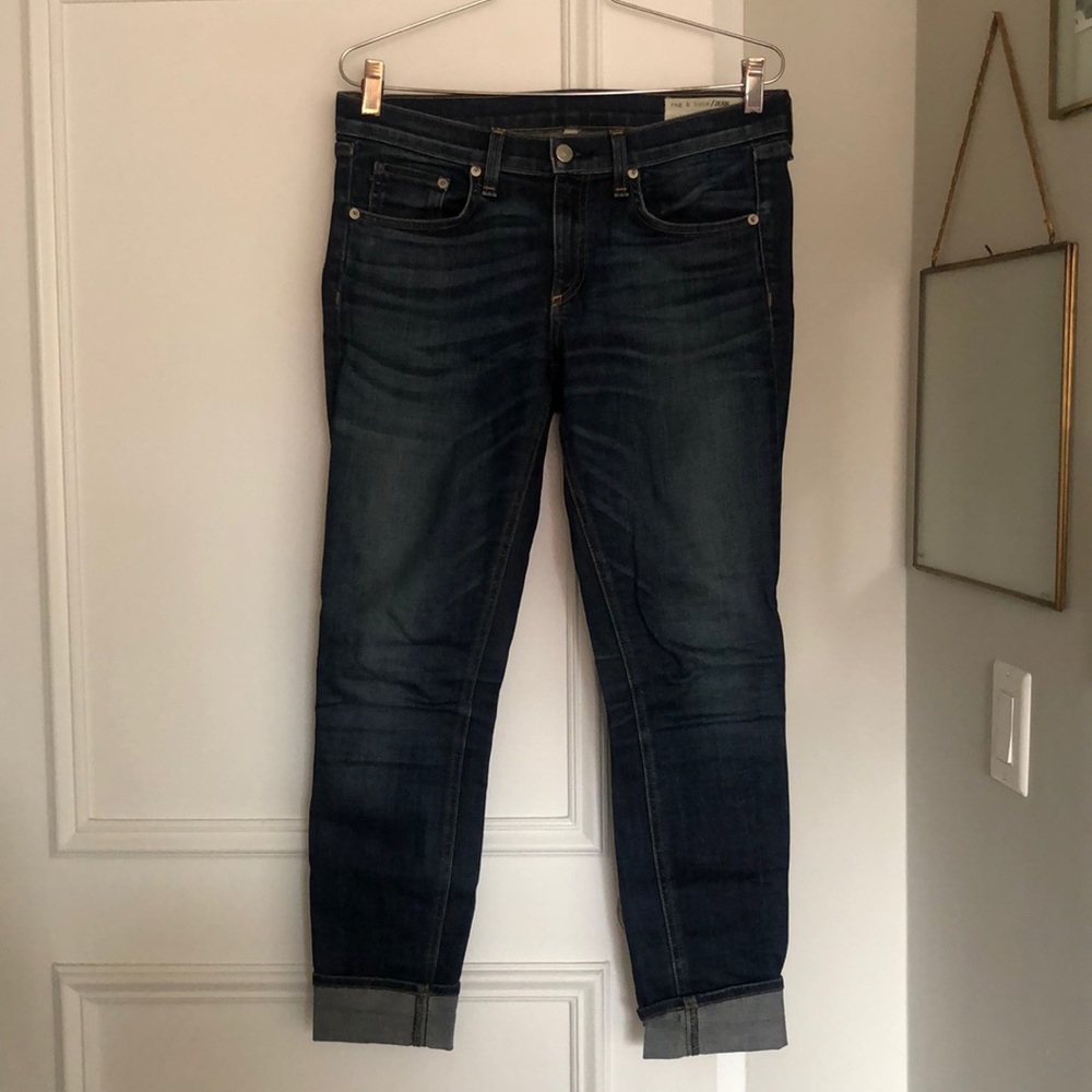 A Pair of Rag & Bone Skinny Jeans